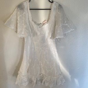Showpo size Large white dress